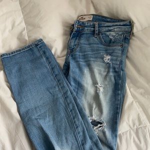 Hollister low rise straight jeans